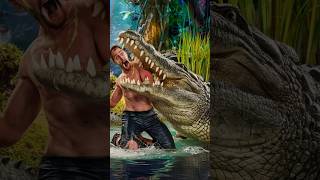 Crocodile Feeding: One of the Most Dangerous Jobs #shorts