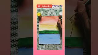 Beautiful senary drawing#senary drawing using water colour#shorts#youtubeshorts