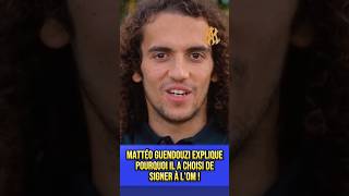 #guendouzi explique pourquoi il a choisi de signer à l’#OM ! 🔥🎥 #olympique de #marseille #mercato