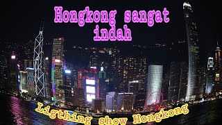 HONGKONG sangat Indah di Malam Hari || Pertunjukan Ligthing di Tsim Sha Tsui