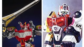 Mighty morphin megazord v/s delta squad megazord #powerrangers #gogopowerrangers #gameplay #youtube