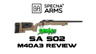 Specna Arms SA S02 (M40A3) Airsoft Review/Stigmau5