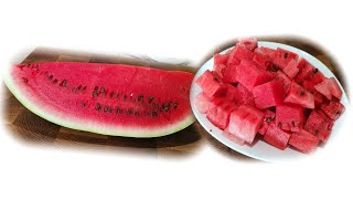 How to cut a watermelon - Perfect Cubes