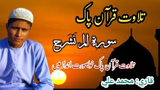 Quran Pak Tilawat | سورة الم نشرح | Tilawat Quran Best Voice