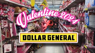 Dollar General Valentine Items 2024 | Valentine Decor + Candy