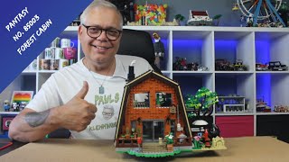 Schaut euch das mal an Lego®! - BRICKKK Pantasy Forest Cabin mit Jakuzzi, Sandkasten und Grillplatz