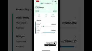 HASIL INVESTASI DI BIBIT SELAMA 3 HARI!! #shorts #shortsvideo #bibit #portofoliobibit #reksadana