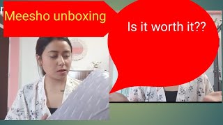 Meesho unboxing 🤩# ytvideos#trending #fypシ゚viral #what I ordered v/s received 🌸