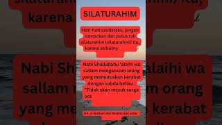 SILATURAHIM#silaturahim#surga#persaudaraan