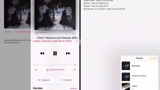 Partager la musique à l'écoute sur iOS avec un classe v3