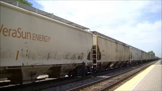 1080p HD: ICE 6411 East, the CP 272 train - Itasca IL. 6/4/13