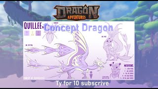 Dragon Concept + TY for 10 subscribe [ Dragon Adventure Roblox ]