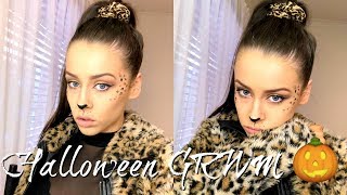 HALLOWEEN GRWM // Cheetah inspired