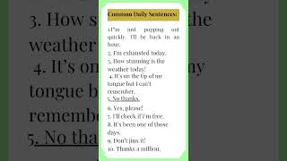 #englishsentencesfordailyuse #howtolearnenglish #improveenglishspeakingskills (11-20)