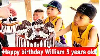 Special day for William🎂happy birthday William 🎉 5 Years Old