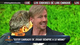 GUTI HABLA DEL FRACASO DE ESPAÑA   CHIRINGUITO 9 12 2022