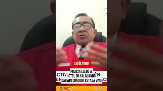 LO ÚLTIMO 🚨 Policía llegó a hotel en SJL cuando Darwin Condori estaba vivo - parte 5 #noticias