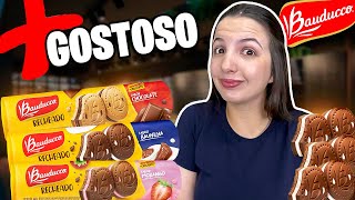 MELHOR RECHEIO DAS BOLACHAS BAUDUCCO - CHOCOLATE / MORANGO OU BAUNILHA?