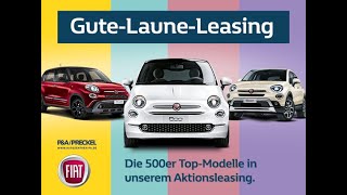 Fiat 500: Gute-Laune-Leasing vom Autozentrum P&A-PRECKEL