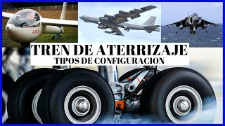 🛬TREN de ATERRIZAJE ( Tipos de Configuración) 🛩️Cuantas ruedas tiene un avion?✈️