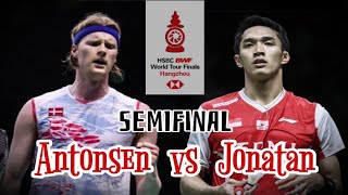 Jonatan Christie vs Anders Antonsen | Semifinal BWF World Tour Finals 2024