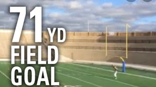 Perfect iKiCK Professional Field Goal Kicking Form Example | iKick NFL Kicker Nick Folk Demonstrates