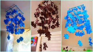 اصنعيها بنفسك ديكور لتزيين سقف الغرف أعمال يدوية 😍 room ceiling decorationHandcrafts🌼🌺