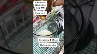 Special home made strawberry shake| Summer edition | 2022