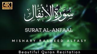 Surat Al-ANFAAL BEST Heart touching voice|| Mishary Rasheed Alfasy || Quran Recitation