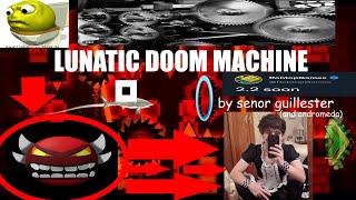 Lunatic Doom Machine 100% (Insane Demon) | Geometry Dash 2.11