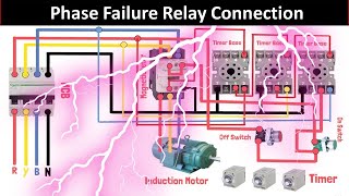 Phase Failure Relay Connection