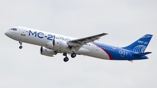 МС-21-300 совершил первый полет - МС-21-300 made its first flight