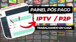 O MELHOR PAINEL DE REVENDA PÓS PAGO DE 2024 COM IPTV E P2P - LIVE 21