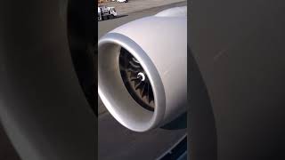 The hum of Engine 2 on the 777-300ER 😍!! (Original Video from @jaredhuang2225