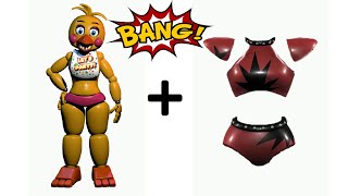 CHICA + Roxanne Wolf ROUPA = ??? | FNAF Animação PARTE 100