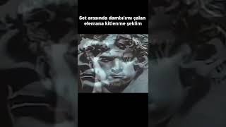 set arasında dambılımı çalan elemana kitlenme şeklim