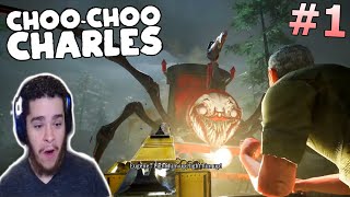 Choo Choo Charles Vs. Monster Hunter! | Purple Paint Location - Choo Choo Charles Part 1