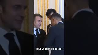 Mbappé rencontre Macron à l'Elysée 😂😂 #football #humour #parodie #psg #politique #realmadrid #qatar