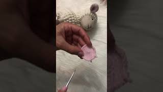 Amigurumi kuzucuk kulak yapımı -1