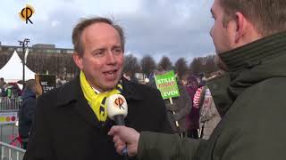 Kees van der Staaij interview tijdens Mars voor het Leven 2018