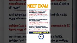 நாடு முழுவதும் நாளை நீட் தேர்வு நடக்க இருக்கிறது. #viral #motivation #shorts #neetexam