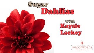 How to Make Stunning Sugar Dahlias