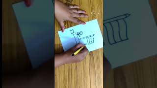 Tiranga drawing/national flag drawing/Republic day drawing #shorts #tirangadrawing #viralshorts