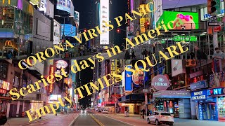 Corona Virus Panic In New York Times Square Tour | Most Visited Tourist Attractions In The World |