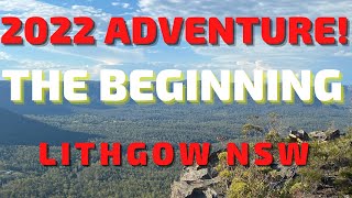 2022 ADVENTURE! THE BEGINNING: Exploring Lithgow! Glow Worm Tunnel, Lost City, Sunnyside Ridge!