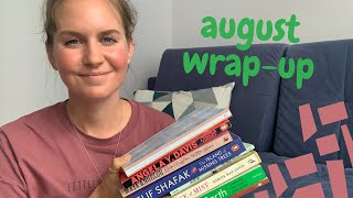 august reading wrap-up