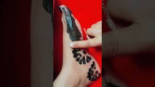 Amazing reverse leg mehndi।।beautiful foot mehndi design।।easy leg mehndi design।।latest mehndi