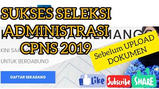 Strategi lulus administrasi cpns