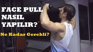 Omuzları Düzelten Egzersiz FACE PULL - Nasıl Yapılır? Yapmazsak Olmaz mı?