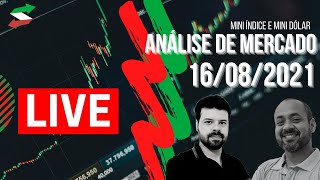 Day Trade - Análise - Resumo do Mini índice e Mini Dólar - WINQ21 e WDOQ21 - Fechamento de mercado